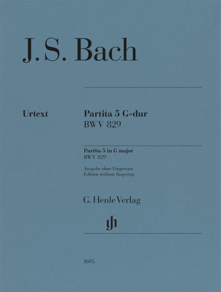 Partita 5 G-Dur BWV 829